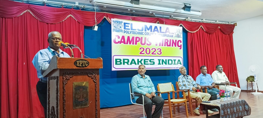 campus interview by brakes india ltd chennai