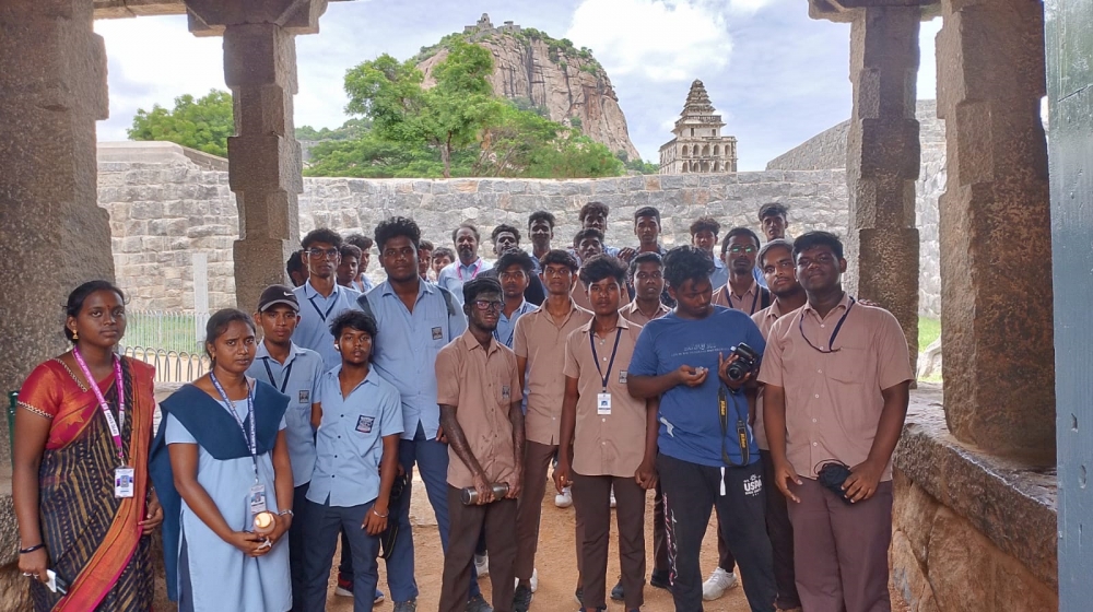 Industrial visit to Gingee Fort 3D Animation and Graphics 