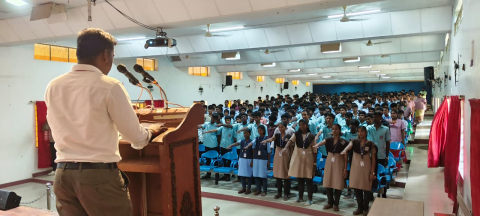 elumalai polytechnic college villupuram conducted a drug awareness programme through nss say no to drugs – choose a healthy and responsible life 