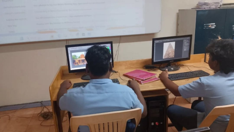 skill development training photography album making clay modeling department of 3d animation graphics 