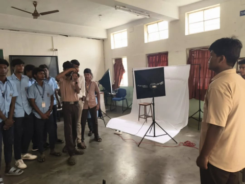 skill development training photography album making clay modeling department of 3d animation graphics 