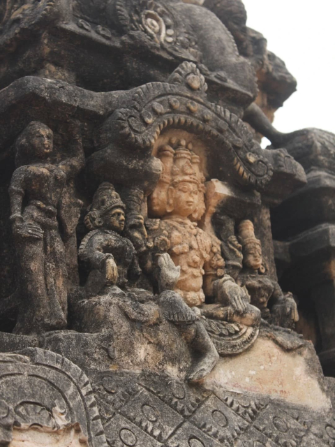 department of 3d animation graphics one day visit by tanjore temple