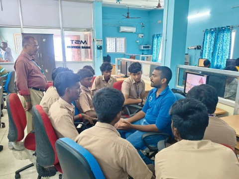 industrial visit at mst rebar services