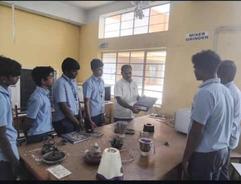 skill development training servicing of household domestic appliances department of electrical electronics engineering