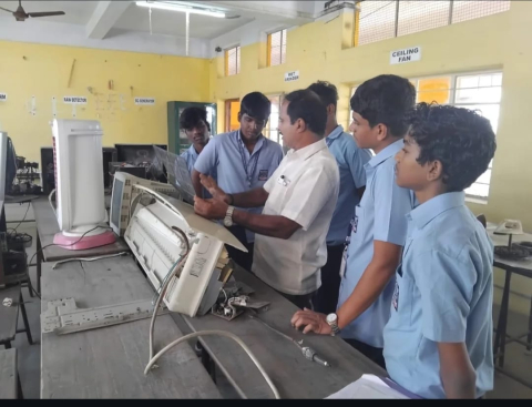 skill development training servicing of household domestic appliances department of electrical electronics engineering