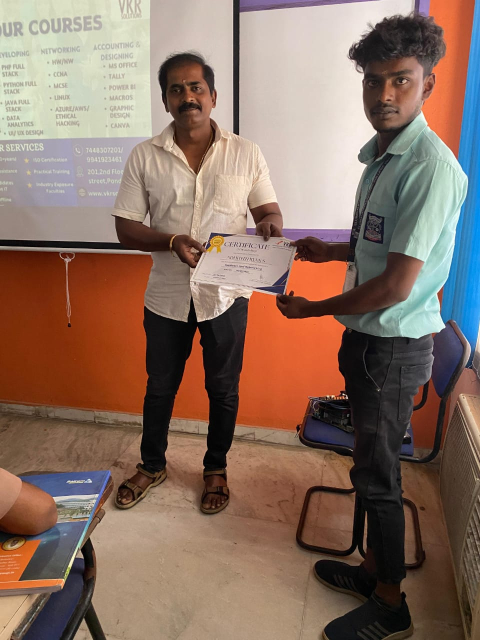 one day workshop on computer engineering vkr solutions puducherry