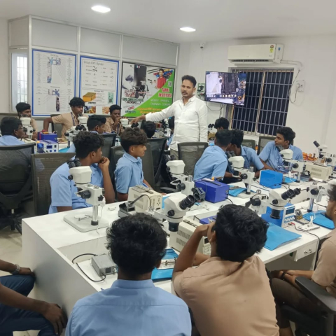 skill development training android mobile phone servicing department of electronics communication engineering 