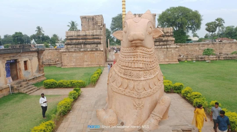 department of 3d animation graphics one day visit by tanjore temple