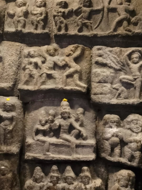 department of 3d animation graphics one day visit by tanjore temple