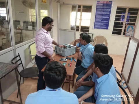 skill development training pc hardware testing servicing department of computer engineering