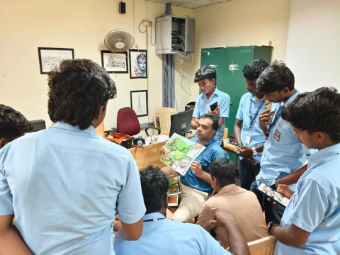 skill development training photography album making clay modeling department of 3d animation graphics 