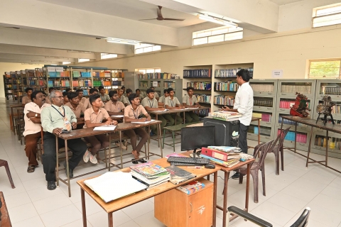 guest lecture program for automobile on abs break system demonstration in cars