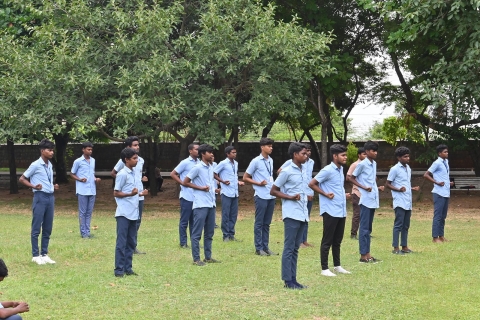 silambam karate drill training mahayogam