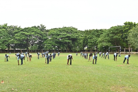 silambam karate drill training mahayogam