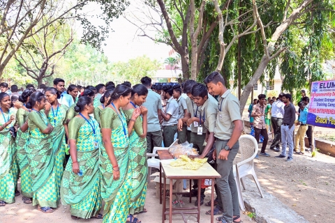 young entrepreneurship stalls yes inauguration