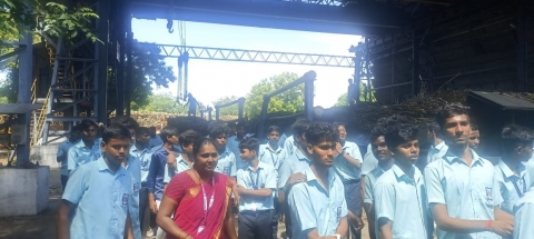 industrial visit to rajashree sugar pvt ltd mundiyampakkam